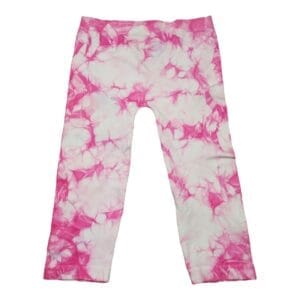 Celana Legging Abstrak Pink