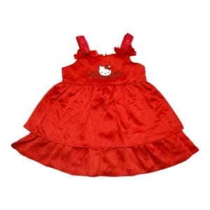 Dress Satin Hello Kity