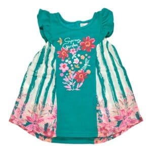 Dress Hijau Tanpa Lengan