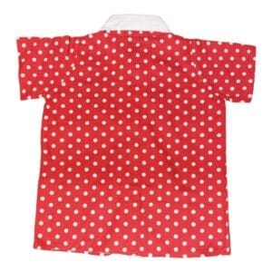 Kemeja Lengan Pendek Polkadot