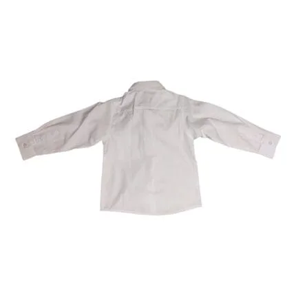 Kemeja Lengan Panjang Putih Polos