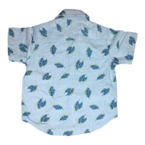 Kemeja Lengan Pendek Daun Palem